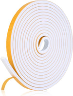 16Feet_Weather_Stripping_Seal_(1/2_Inch_X_1/4_Inch)_for_Door_Window,_High_Density_Foam_Tape,_Soundproofing,_Insulation_Strip,_Door_Sealers_for_Door_Frame-_White