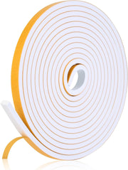 16Feet_Weather_Stripping_Seal_(1/2_Inch_X_1/4_Inch)_for_Door_Window,_High_Density_Foam_Tape,_Soundproofing,_Insulation_Strip,_Door_Sealers_for_Door_Frame-_White