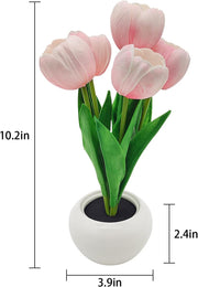 Flower_Table_Lamp_Tulip_Desk_LED_Night_Light_for_Home_Living_Room_Decor_Artificial_Flower_with_Vase_Table_Centerpieces_for_Birthday_Holiday_Party_Wedding_Room_Decoration_(Pink)…