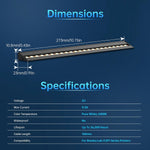 BIQU_Panda_Lux,_Led_Light_Strip_Upgrade_Kit_for_Bambu-Lab_P1S_P1P_X1C_X1E_3D_Printers,_5V_0.3A_LED_Light_Bar,_Magnetic_Installation