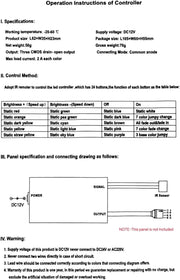 SUPERNIGHT_24_Keys_RGB_LED_Strip_Light_Wireless_Dimmer_Remote_Controller_Led_Light_Remote_Replacement_for_SMD_5050_3528_2835_Led_Strip_Lights