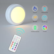 Puck_Lights_with_Remote_Control,_Battery_Operated_LED_Push_Light_Wireless,_13_Color_RGB_-_for_Closet,_Bedroom_Wall,_Under_Cabinet,_Battery_Powered_Puck_Lights._Convenient_3M_Stick_On,_6_Pack