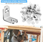 40PCS_L_Bracket_Corner_Brace,_Stainless_Steel_L_Brackets_for_Shelves,_Metal_Corner_Bracket,_Small_Right_Angle_Brackets_for_Wood_Furniture_Chair_Drawer_Cabinet_with_80PCS_Screws_(0.79_x_0.79_inch)