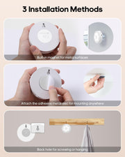 Puck_Lights_with_Remote,_13_RGB_Colors_LED_Under_Cabinet_Lights,_Rechargeable_Baterry_Operated_Under_Cabinet_Lighting_Tap_Lights,_Stick_on_Lights_with_Dimmer_and_Timer