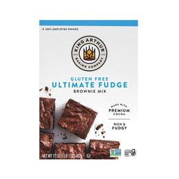 King_Arthur_Gluten_Free_Fudge_Brownie_Mix:_Rich,_Chocolatey_Dessert_for_Celiac_and_Non-GMO_Diets_-_Certified_Kosher_Baking_Mix,_Easy_to_Prepare,_17_oz_Box_for_Delicious_Homemade_Brownies
