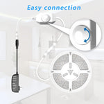 phopollo_White_LED_Strip_Lights,_16.4ft/20FT/25FT/50FT_Dimmable_Daylight_White/Warm_White_Led_Light_Strip,_LEDs_Flexible_Led_Lights_for_Bedroom,_Mirror,_Kitchen_Decoration