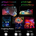MaxLax_EL_Wire,_Portable_Battery_Pack_Neon_Light_Strip_360°_Cuttable_Glowing_Rope_Lights_for_Parties,_Halloween,_DIY_Decoration