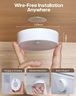 Motion_Sensor_Puck_Lights_with_Remote,USB_Rechargeable_LED_Under_Cabinet_Lighting_Wireless-_1200mAh_Battery,Dimmable_Stick-on_Light_for_Kitchen,Closet,Wardrobe_(6_Pack,_Cool_White)