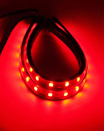 Keiurot_12V_Led_Light_Strip_32CM_Waterproof_LEDs_Light_Strips_for_Cars_Motorcycles_Golf_Cart_Interior_&_Exterior_Marine_Boat_Red/Blue/Green/ICE_Blue/White/Pink/Amber__Led_Strip_Lights_5050_18SMD,Pack_of_4