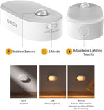 Lyridz_Rechargeable_Battery_Night_Light_with_Motion_Sensor,_Portable_Mini_Warm_White_LED_Stick-on_Closet_Light,_Adjustable_Brightness_for_Bathroom,_Bedroom,_Kitchen,_Cabinet,_Stairs,_Hallway,_2-Pack