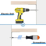 16_Pcs_L_Bracket_Stainless_Steel_Corner_Brace_Sets,_90_Degree_Right_Angle_Brackets_with_64_Pcs_Screws,_L_Bracket_Firmware_for_Wooden_Shelves,_Chairs,_Tables,_Dressers,_Furniture_(Silver)