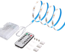 Battery_Powered_Strip_Lights_White_with_Remote,_3.3FT_Led_Strip_Light_with_8_Modes,_Dimmable,_Timer,_Self-Adhesive,_Cuttable,_Waterproof