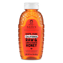 Nate's_California_100%_Pure,_Raw_&_Unfiltered_Honey_-_16_oz._Squeeze_Bottle_-_All-natural_Sweetener