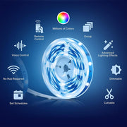 Kasa_Smart_LED_Light_Strip,_16.4ft/32.8ft(2_Rolls_of_16.4ft.)_WiFi_LED_Strip_Works_with_Alexa,_Google_Home,_SmartThings,_High_Brightness_with_16_Million_Colors,_RGB,_Grouping,_Adjustable_Length,_Up_to_25,000_Hours