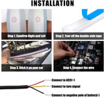 Car_LED_Strip_Lights,_2Pcs_24_Inch_Flexible_LED_Headlight_Strips_Dual_Color_White_Turn_Signal_Yellow_Lights_Waterproof_Car_Daytime_Running_Light_Strip_for_Truck_SUV