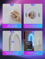 Govee_RGBIC_Neon_Rope_Light_Plastic_and_Metal_Mounting_Brackets_for_Neon_Lights_2_H61D3_&_H61D5_&_H61D6,_RGBIC_Rope_Light_Clips,_WiFi_Neon_Lights_Holders_20pcs,_(Not_Support_H61A0_&_H61A2),_White