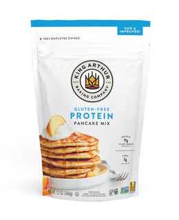 King_Arthur_Flour_Gluten_Free_Protein_Pancake_Mix,_Non-GMO_Project_Verified,_No_Sugar_Added,_Non-Dairy,_12_Oz