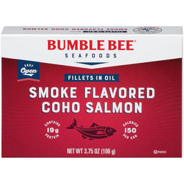 Bumble_Bee_Smoke_Flavored_Red_Coho_Salmon_Fillets_in_Oil,_3.75_oz_(Pack_of_1)_-_19g_Protein_-_Skinless,_Boneless_-_Great_for_Snacks_&_Recipes_-_Gluten_Free