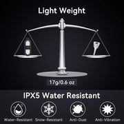 2_Pack_Clip_on_Flashlights,_Running_Light_for_Runners_Rechargeable_Safety_Lights_for_Walking_at_Night_Hands_Free_Flashlight_Portable_LED_Work_Light_Warning_Flashing_Camping_Hiking_Walking_Dog_Black