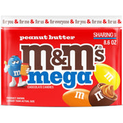 M&M'S_Mega_Peanut_Butter_Chocolate_Candy,_Sharing_Size,_8.6_Oz_Resealable_Bag