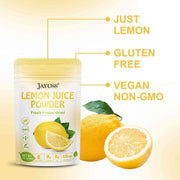 JAYUSS_Lemon_Juice_Powder_8.82_Ounce,_100%_Natural,_Freeze_Dried_Lemon_Juice,_No_Sugar_or_Additives,_Great_for_Drinks,_Smoothies,_and_Beverages_250g