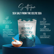 French_Sea_Salt_Fine_ground_From_the_Celtic_Sea_-_100%_Natural_and_Unrefined_-_Hand_Harvested_Mineral_Salt_(1/2lb)