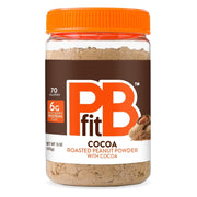 PBfit_15_Ounce_Peanut_Butter_Powder_Chocolate_Flavor,_Cocoa_Powdered_Peanut_Butter_Spread_From_Real_Roasted_Peanuts_and_Cocoa,_6g_of_Protein_7%_DV,_Gluten-Free,_70_calories,_88%_less_fat_(Pack_of_1)