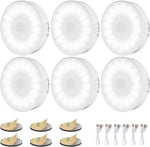 3/6_Pack_Motion_Sensor_Light_Indoor_[Upgraded_14_LEDs],_USB_Rechargeable_Night_Light,_Long_Last_Battery_&_3_Light_Modes,_Wireless_Magnetic_Nightlight_for_Closet,_Stairs,_Hallway_-_Cold_White/Warm_White