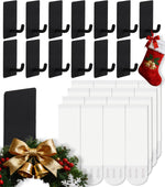 14_Pcs_Towel_Hooks_with_Removable_Strips_for_Hanging,_Adhesive_Wall_Heavy_Duty,_Outdoor_No_Damage,_Sticky_Hook_for_Bathrooms,_Shower,_Stockings,_Decor,_Robe,_Small,_Black_304_Stainless_Steel