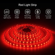 ALITOVE_16.4ft_5050_SMD_Red_LED_Flexible_Strip_Ribbon_Light_5M_300_LEDs_Waterproof_IP65_DC_12V_for_Home_Garden_Commercial_Area_Lighting,_Without_Power_Supply