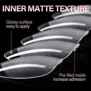 AILLSA_Short_Almond_Nail_Tips_Soft_Gel_Pre-Shaped_Acrylic_Nail_Tips_Half_Matte_Full_Cover_Nail_Tips_Clear_Gelly_Press_on_Flase_Nail_Tips_for_Extension_Nail_Manicure_Home_DIY_216PCS_12Sizes