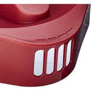 Goodcook_10658_1_Gallon_Plastic_Straining_Pitcher_with_Square_Lid,_3_Strainers,_Close_No-Spill_Design,_Dishwasher_Safe,_Clear_&_Red_-_Drinkware,_Jugs