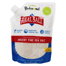REDMOND_Real_Sea_Salt_-_Natural_Unrefined_Gluten_Free_Fine,_26_Ounce_Pouch_(1_Pack)