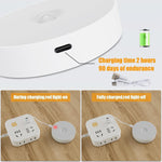 3/6_Pack_Motion_Sensor_Light_Indoor_[Upgraded_14_LEDs],_USB_Rechargeable_Night_Light,_Long_Last_Battery_&_3_Light_Modes,_Wireless_Magnetic_Nightlight_for_Closet,_Stairs,_Hallway_-_Cold_White/Warm_White