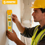 9_Inch_Torpedo_Level,_Magnetic_Box_Level_with_45°/90°/180°_Bubbles,_Shock_Resistant_Bubble_Level_Tool_for_Measuring