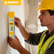 9_Inch_Torpedo_Level,_Magnetic_Box_Level_with_45°/90°/180°_Bubbles,_Shock_Resistant_Bubble_Level_Tool_for_Measuring