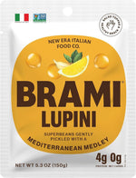 BRAMI_Lupini_Beans_Snack,_Mediterranean_Medley_|_7g_Plant_Based_Protein,_0g_Net_Carbs_|_Vegan,_Vegetarian,_Keto,_Non_Perishable_|_5.3_Ounce_(1_Count)