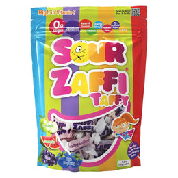 Zollipops_Zaffi_Taffy_Sour_in_Assorted_Sour_Flavors,_Watermelon,_Green_Apple,_Blue_Raspberry,_and_Grape,_5_oz._Bag