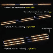 WOBANE_Under_Cabinet_LED_Lighting_Kit,_6_PCS_Dimmable_LED_Strip_Lights_with_Remote_Control_Dimmer,_24W_Adapter,_Hidden_2700K_Warm_White/_Natural_White_Set,_Bright_1500lm,_Timing,_Kitchen,_Counter,_Shelf,_Showcase