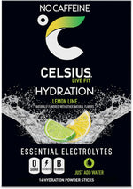 CELSIUS_Hydration™_Lemon_Lime,_Sugar_Free_Electrolyte_Hydration_Drink_Mix_(Pack_of_14)