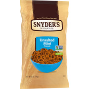 Snyder's_of_Hanover,_Unsalted_Mini_Pretzels,_12_Oz_Bag