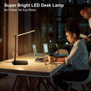 shinelife_LED_Desk_Lamp_for_Office_Home,_Bright_Desk_Light_with_USB_Charging_Port,_Adjustable_Dimmable_Desk_Lamps_5_Modes_5_Brightness,_Touch_Study_Lamp_for_Nail,_Craft,_Puzzle,_Sewing,_Study,_Black