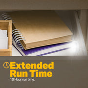 LUXPRO_Waterproof_Micro_LED_Puck_Lights_-_Adhesive_Lighting_Ideal_for_Under_Cabinets,_in_Tackle_Boxes,_or_On_Bookcases_-_Includes_Batteries_-_5_Pack