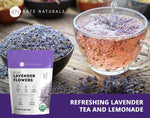 Kate_Naturals_Dried_Lavender_Flowers_for_Tea,_Syrup,_Lemonade,_Soap_Making._Edible_Culinary_Grade_Buds_(4oz,_Organic,_Food_Grade)