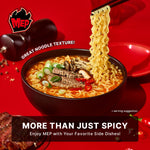 MEP_Black_Pepper_and_Beef_Flavor,_Instant_Korean_Ramen_noodles,_Spicy_Ramyeon_Noodle_Soup_[4.23_OZ_(120g)_x_4_Bags]