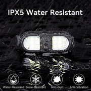2_Pack_Clip_on_Flashlights,_Running_Light_for_Runners_Rechargeable_Safety_Lights_for_Walking_at_Night_Hands_Free_Flashlight_Portable_LED_Work_Light_Warning_Flashing_Camping_Hiking_Walking_Dog_Black
