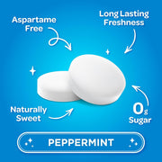 PUR_Mints_|_Aspartame_Free_Breath_Mints_|_Made_with_Xylitol_|_Sugar_Free,_Vegan,_Gluten_Free_|_Natural_Peppermint_Flavor_|_65_Pieces_in_Re-Sealable_pouch_(Pack_of_1)