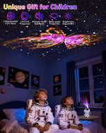 Astronaut_Galaxy_Projector,Star_Projector_with_12_Space_Films,Galaxy_Projector_for_Bedroom_with_Timer_and_360°Rotating_Magnetic_Head,Planetarium_projectors_is_Suitable_for_Kids_and_Adults_(White)