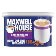 Maxwell_House_Instant_Cafe-Style_Beverage_Mix,_Easy_to_Prepare,_1_Canister,_for_Quick_Morning_Coffee_or_Afternoon_Treat,_Cafe_Francais,_Kosher_Dairy,_7.6_oz