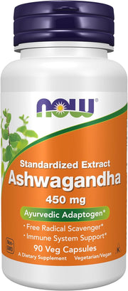 NOW_Supplements,_Ashwagandha_(Withania_somnifera)_450_mg_(Standardized_Extract),_90_Veg_Capsules